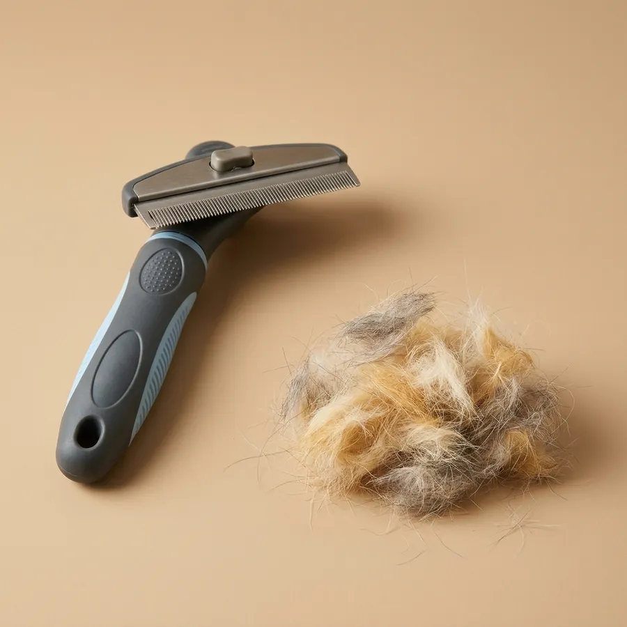 Imagen ilustrativa de FURminator deShedding (perro grande, pelo largo)